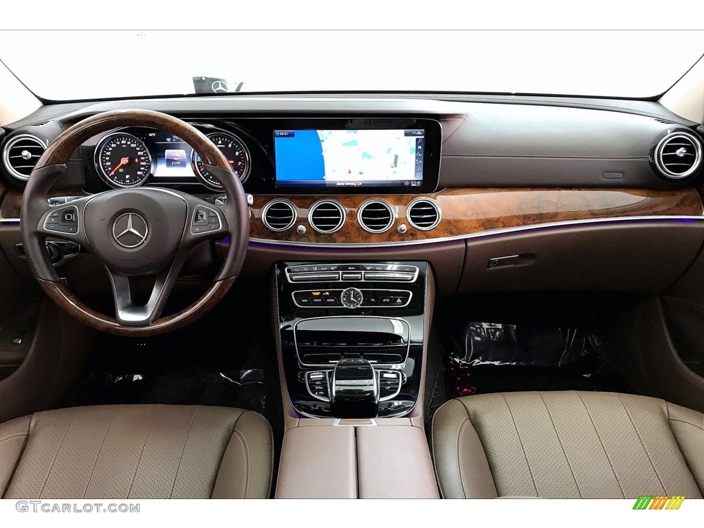 2018 E 400 4Matic Wagon - Lunar Blue Metallic / Nut Brown/Black photo #15