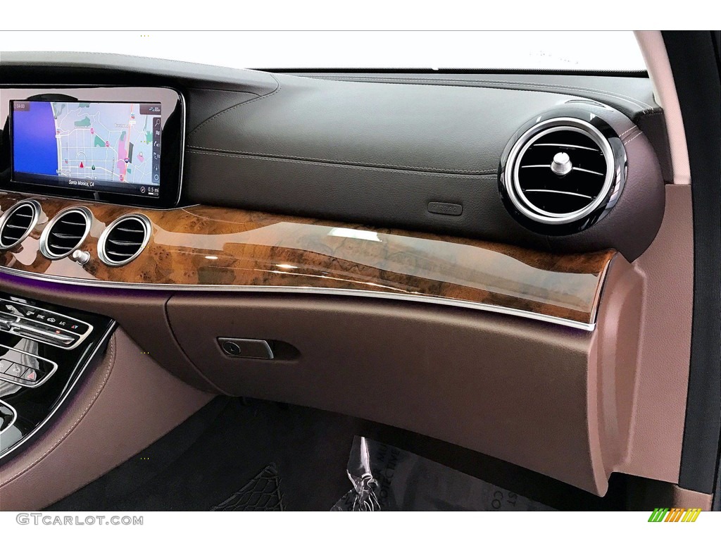 2018 E 400 4Matic Wagon - Lunar Blue Metallic / Nut Brown/Black photo #16