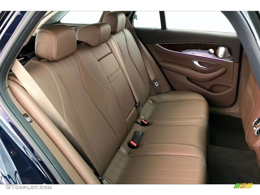 2018 E 400 4Matic Wagon - Lunar Blue Metallic / Nut Brown/Black photo #19