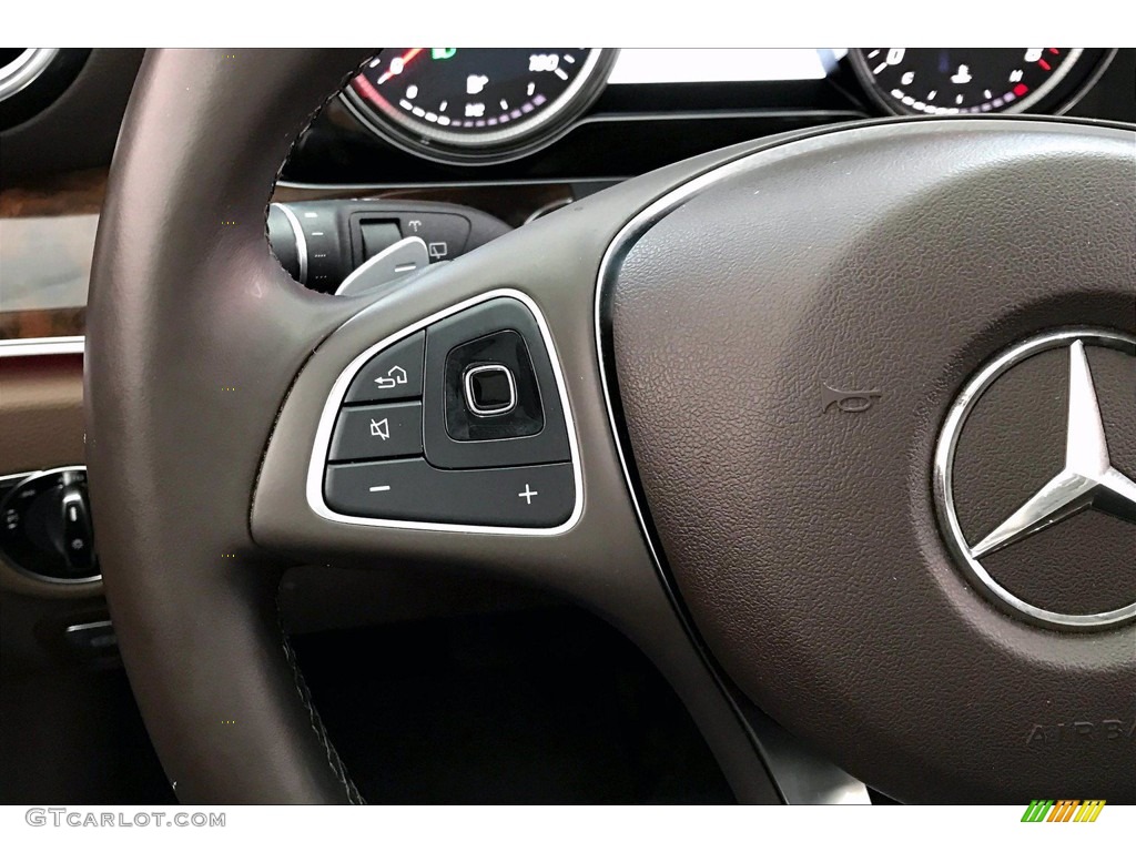 2018 E 400 4Matic Wagon - Lunar Blue Metallic / Nut Brown/Black photo #21