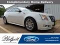 White Diamond Tricoat 2012 Cadillac CTS Coupe