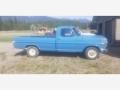 Bahama Blue 1971 Ford F100 Custom Regular Cab Exterior