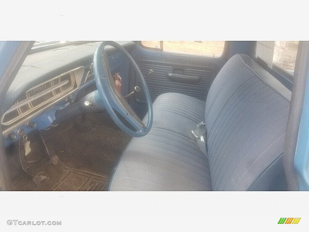 1971 Ford F100 Custom Regular Cab Interior Color Photos