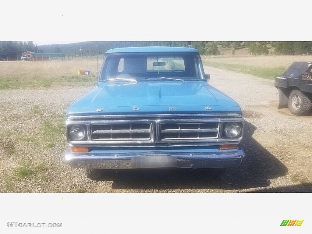 1971 Ford F100 Custom Regular Cab Exterior Photos