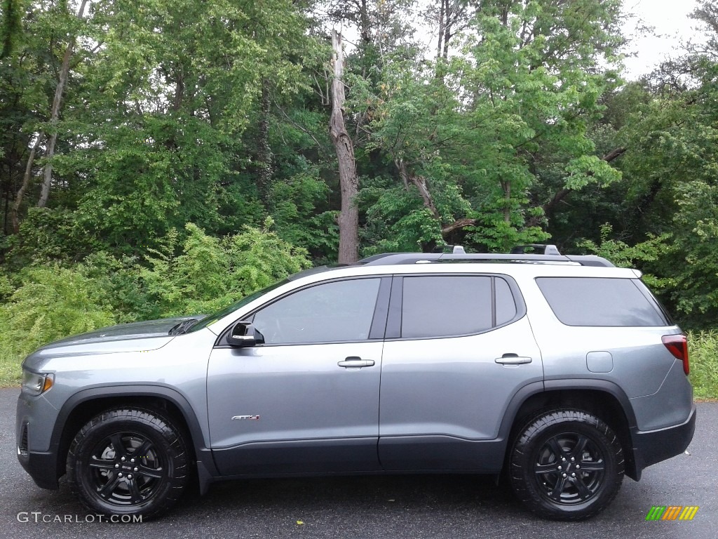 Satin Steel Metallic 2020 GMC Acadia AT4 AWD Exterior Photo #141945327