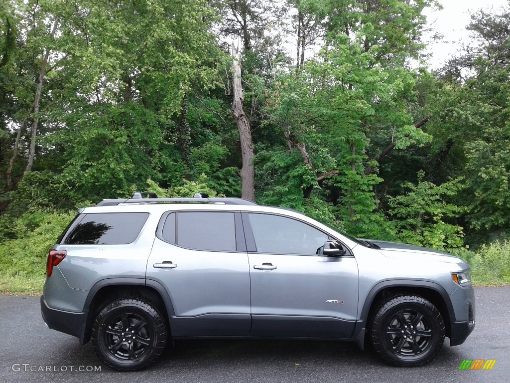 Satin Steel Metallic 2020 GMC Acadia AT4 AWD Exterior Photo #141945342