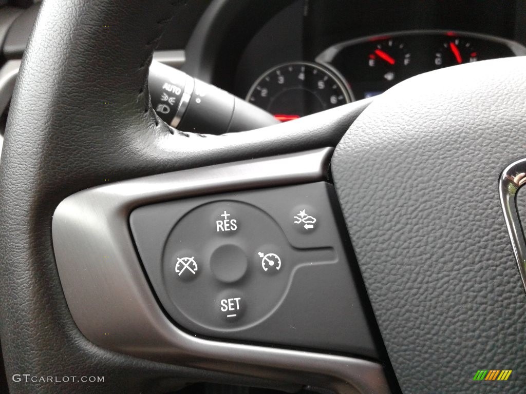 2020 GMC Acadia AT4 AWD Jet Black/Kalahari Steering Wheel Photo #141945381