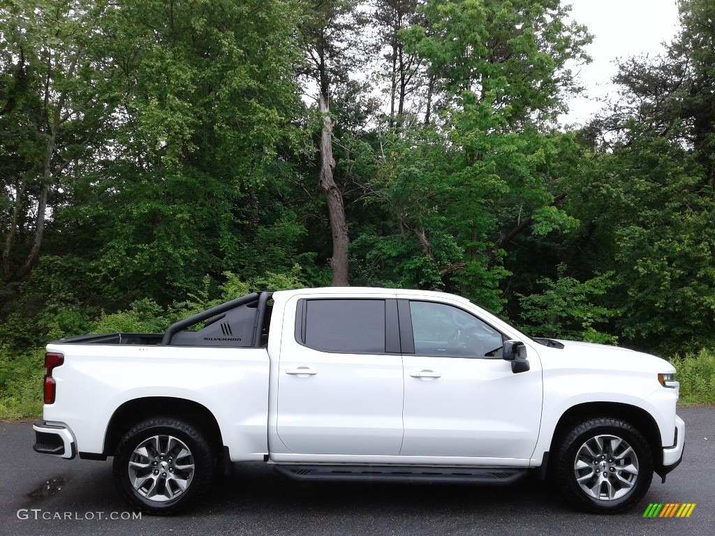 Summit White 2020 Chevrolet Silverado 1500 RST Double Cab 4x4 Exterior Photo #141945540