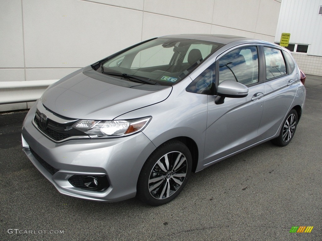 Lunar Silver Metallic 2018 Honda Fit EX-L Exterior Photo #141945672