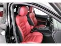 Black/Garnet Red Interior Photo for 2018 Porsche Macan #141947169
