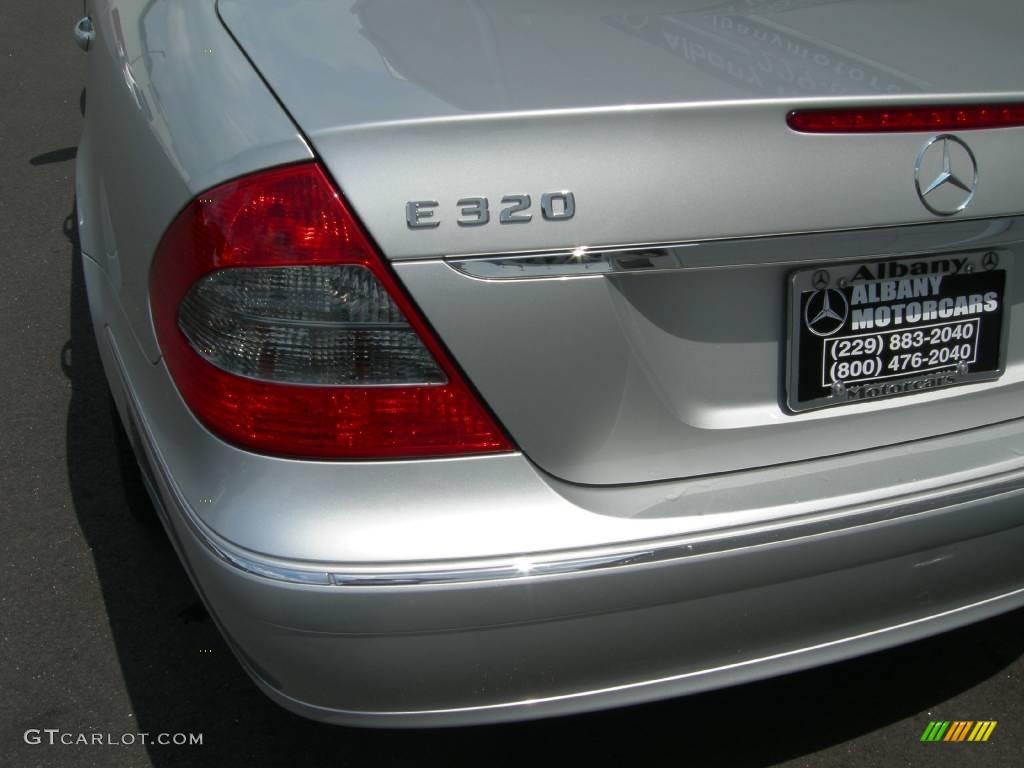 2007 E 320 Bluetec Sedan - Iridium Silver Metallic / Ash photo #4