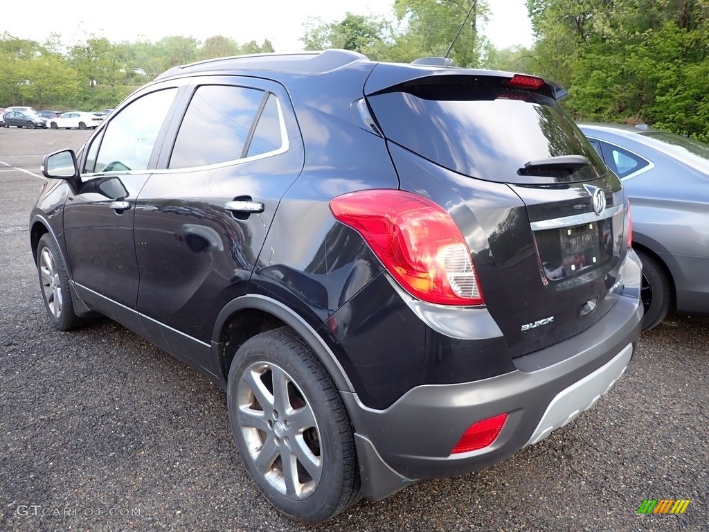 2016 Encore Leather AWD - Carbon Black Metallic / Ebony photo #2