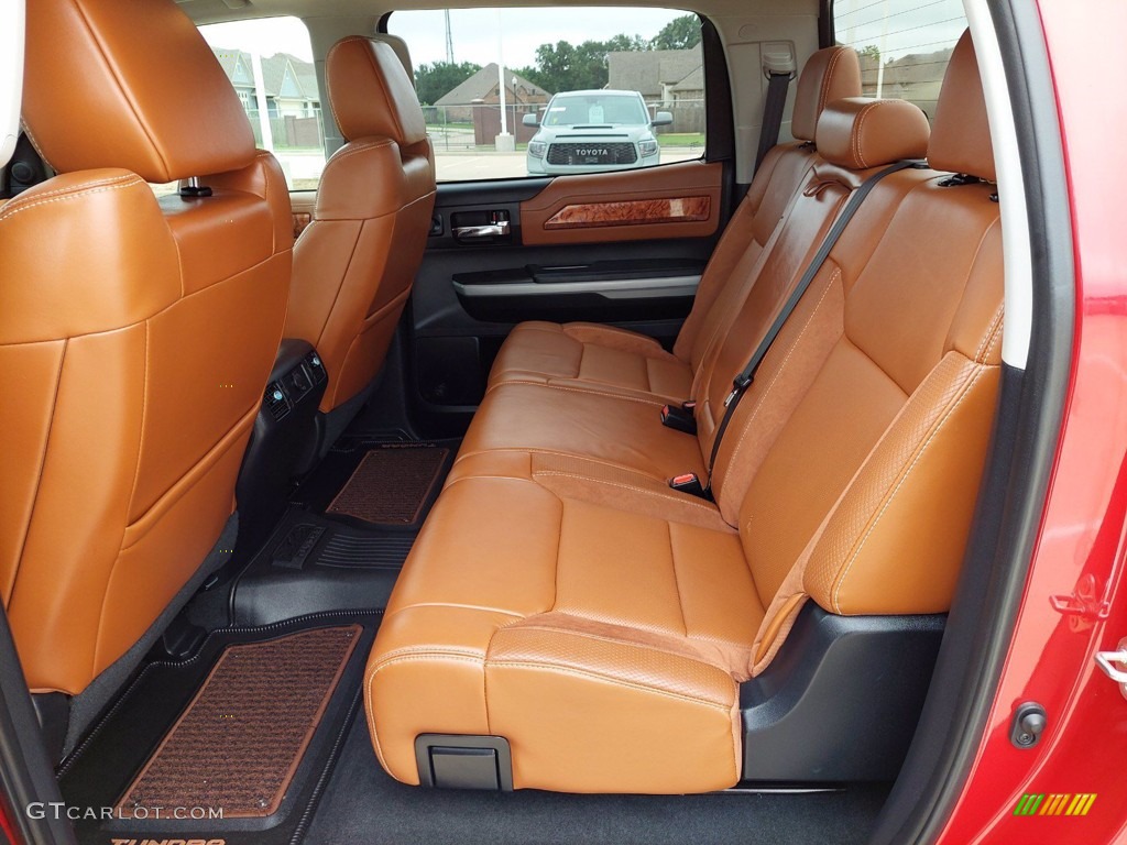 2019 Toyota Tundra 1794 Edition CrewMax 4x4 Rear Seat Photo #141949980