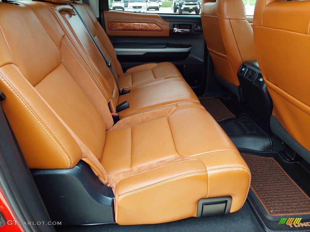 2019 Toyota Tundra 1794 Edition CrewMax 4x4 Rear Seat Photo #141950040