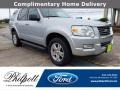 Brilliant Silver Metallic 2010 Ford Explorer XLT