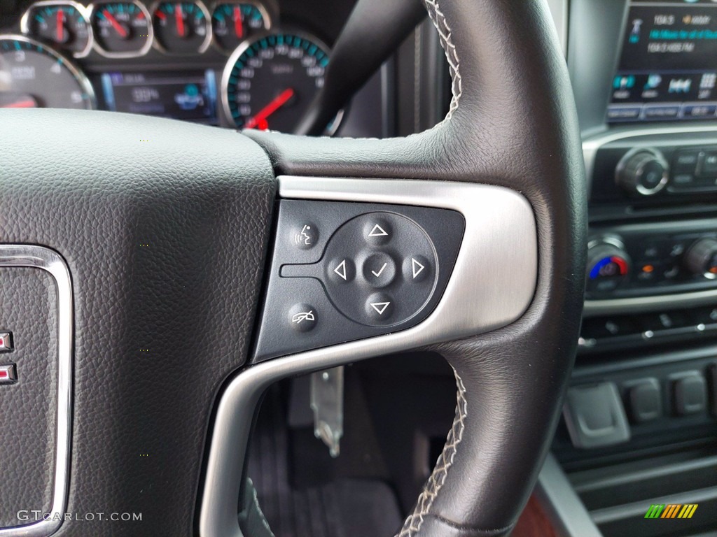 2017 GMC Sierra 1500 SLT Double Cab Steering Wheel Photos