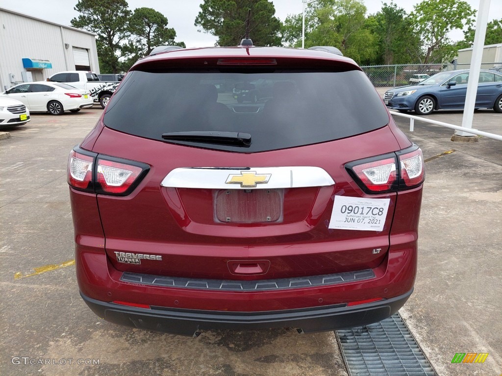 2017 Traverse LT - Siren Red Tintcoat / Ebony photo #6