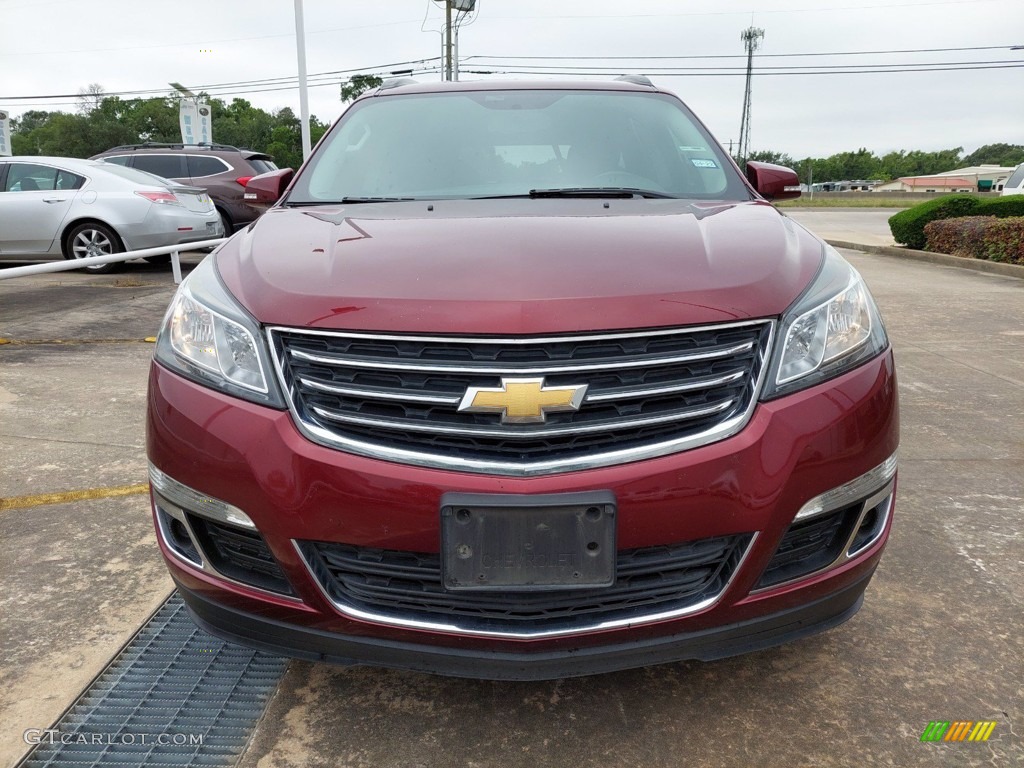 2017 Traverse LT - Siren Red Tintcoat / Ebony photo #7