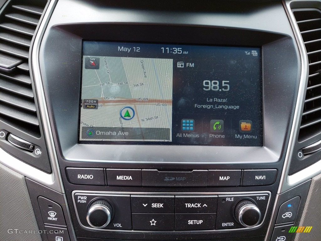 2019 Santa Fe XL Limited Ultimate - Circuit Silver / Beige photo #14