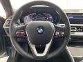 Black 2021 BMW 3 Series 330e Sedan Steering Wheel