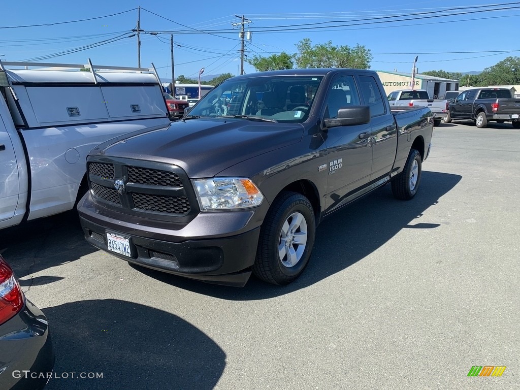 2019 1500 Classic Tradesman Quad Cab - Maximum Steel Metallic / Black/Diesel Gray photo #3