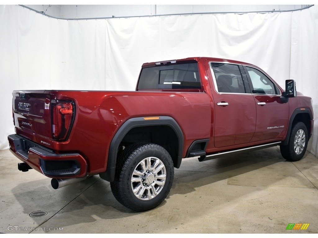 2021 Sierra 2500HD Denali Crew Cab 4WD - Cayenne Red Tintcoat / Jet Black photo #2