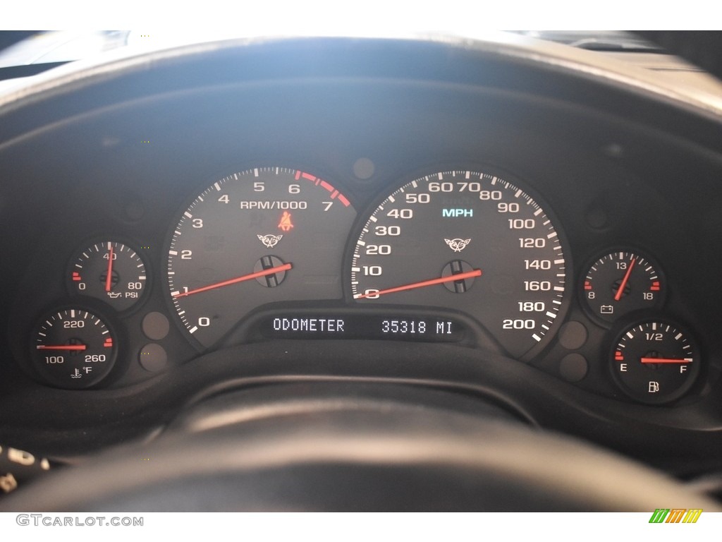 2002 Chevrolet Corvette Convertible Gauges Photos