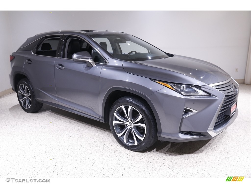 2018 RX 350 AWD - Nebula Gray Pearl / Black photo #1