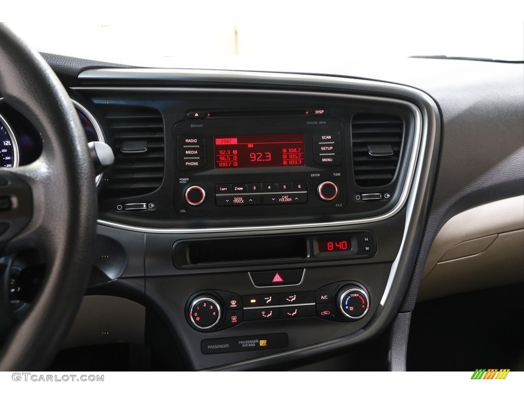 2014 Optima LX - Dark Cherry / Beige photo #9