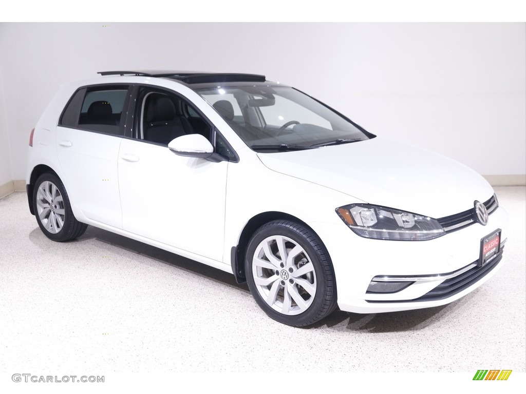 2019 Golf SE - Pure White / Titan Black photo #1