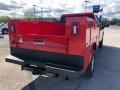 2021 Red Hot Chevrolet Silverado 3500HD Work Truck Extended Cab 4x4 Chassis  photo #3