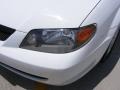2003 Pure White Mazda Protege LX  photo #10