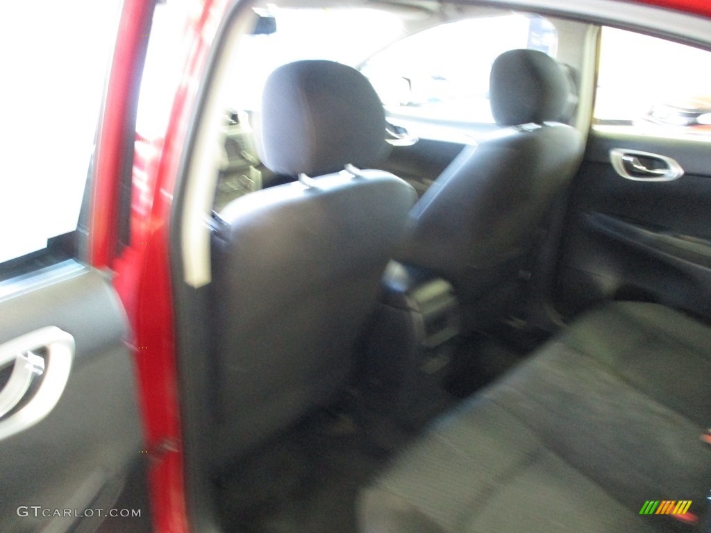 2013 Sentra SR - Red Brick / Charcoal photo #24