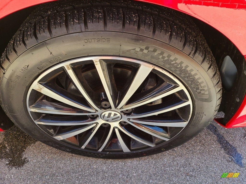 2017 Jetta Sport - Tornado Red / Black/Ceramique photo #42