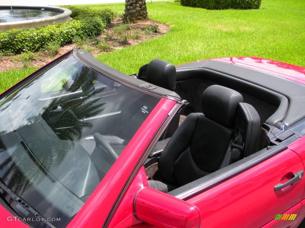 1997 SL 500 Roadster - Imperial Red / Black photo #9