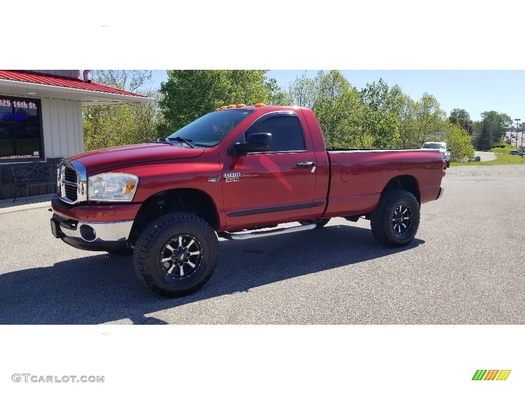 2008 Dodge Ram 2500 SLT Regular Cab 4x4 Custom Wheels Photos