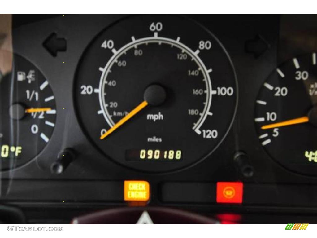 1998 ML 320 4Matic - Ruby Metallic / Sand photo #10