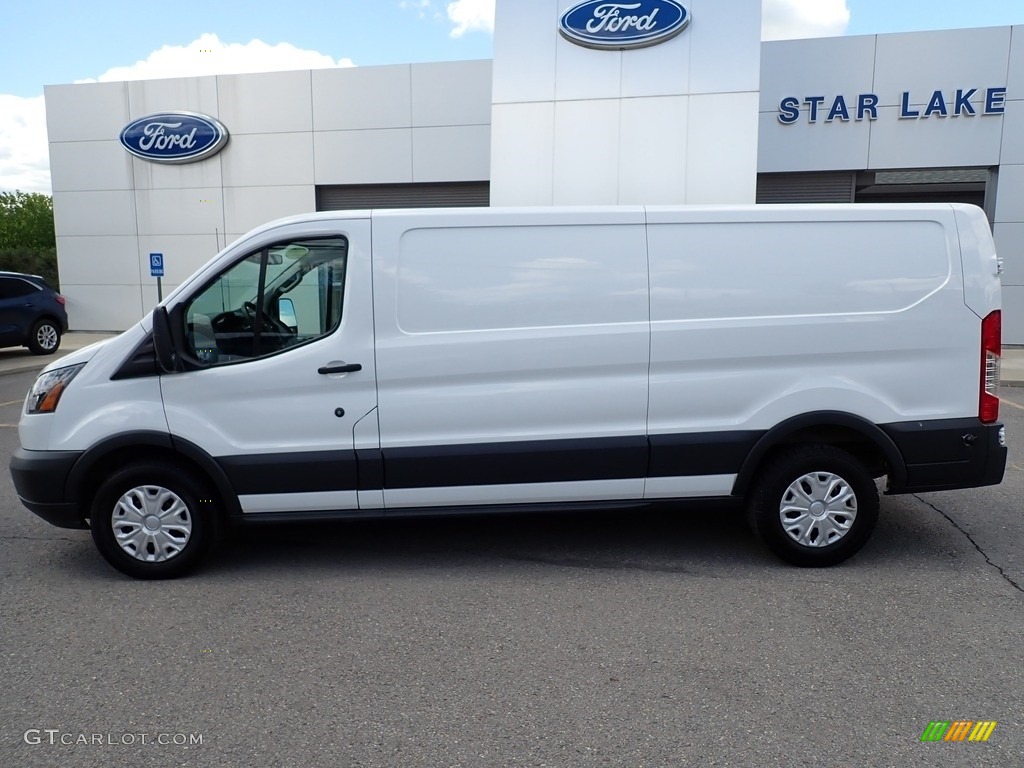 2017 Transit Van 250 LR Long - Oxford White / Charcoal Black photo #2
