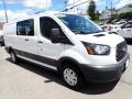 Oxford White 2017 Ford Transit Van 250 LR Long Exterior