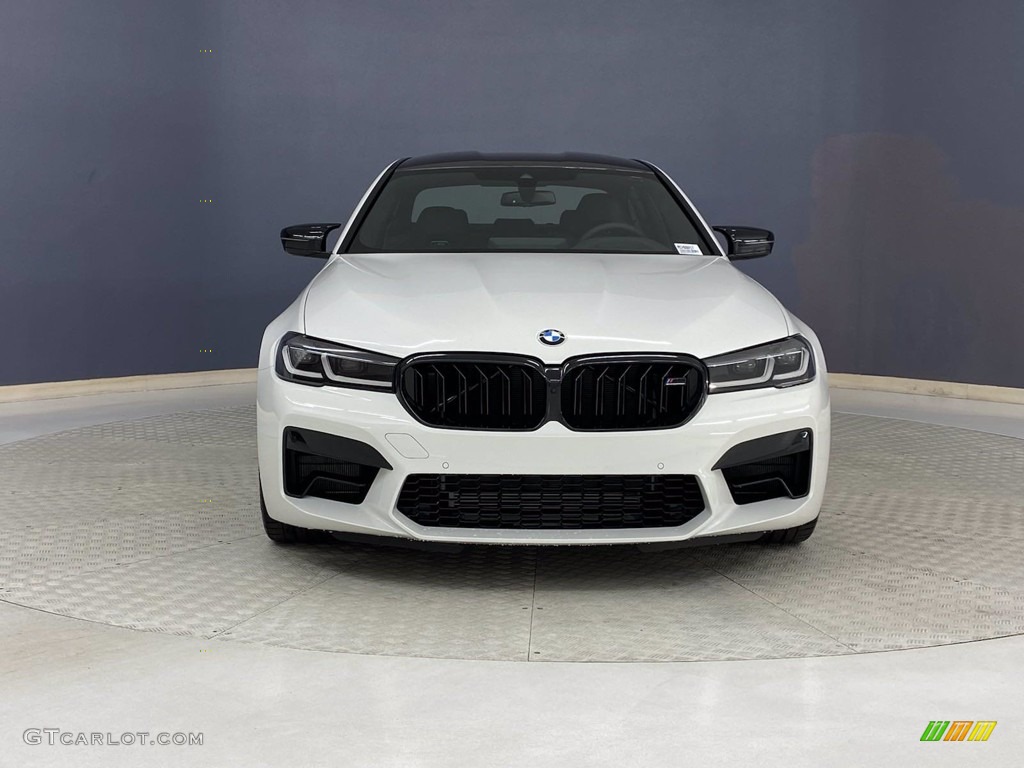 2021 M5 Sedan - Alpine White / Black photo #2