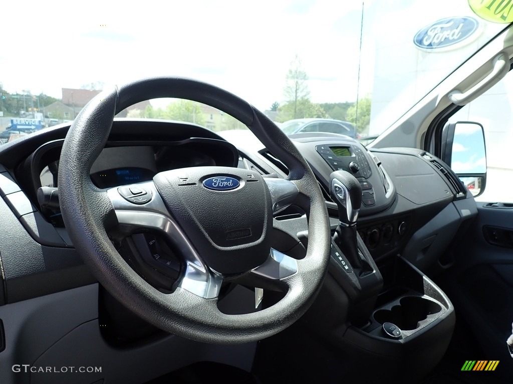 2017 Transit Van 250 LR Long - Oxford White / Charcoal Black photo #13