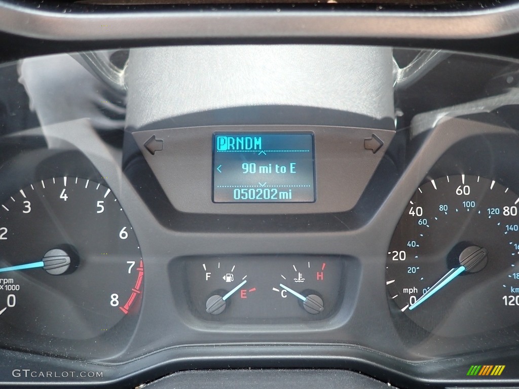 2017 Transit Van 250 LR Long - Oxford White / Charcoal Black photo #19