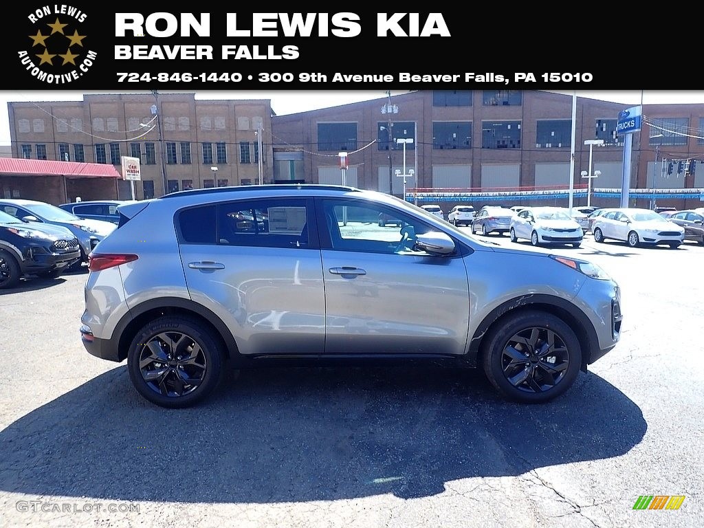 2022 Sportage Nightfall Edition AWD - Steel Gray / Black photo #1
