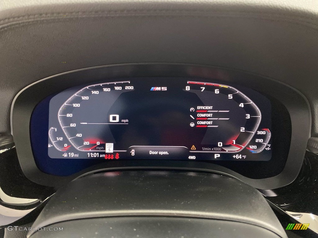 2021 BMW M5 Sedan Gauges Photo #141956723