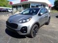 Front 3/4 View of 2022 Sportage Nightfall Edition AWD