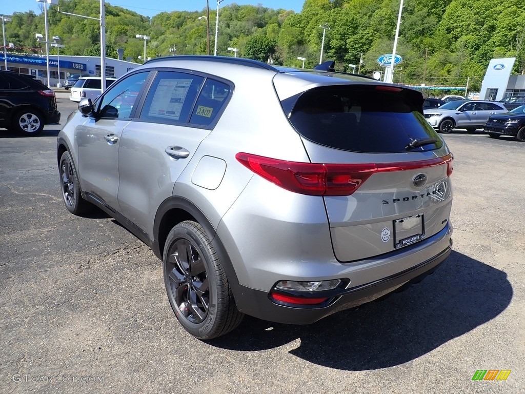 Steel Gray 2022 Kia Sportage Nightfall Edition AWD Exterior Photo #141956789