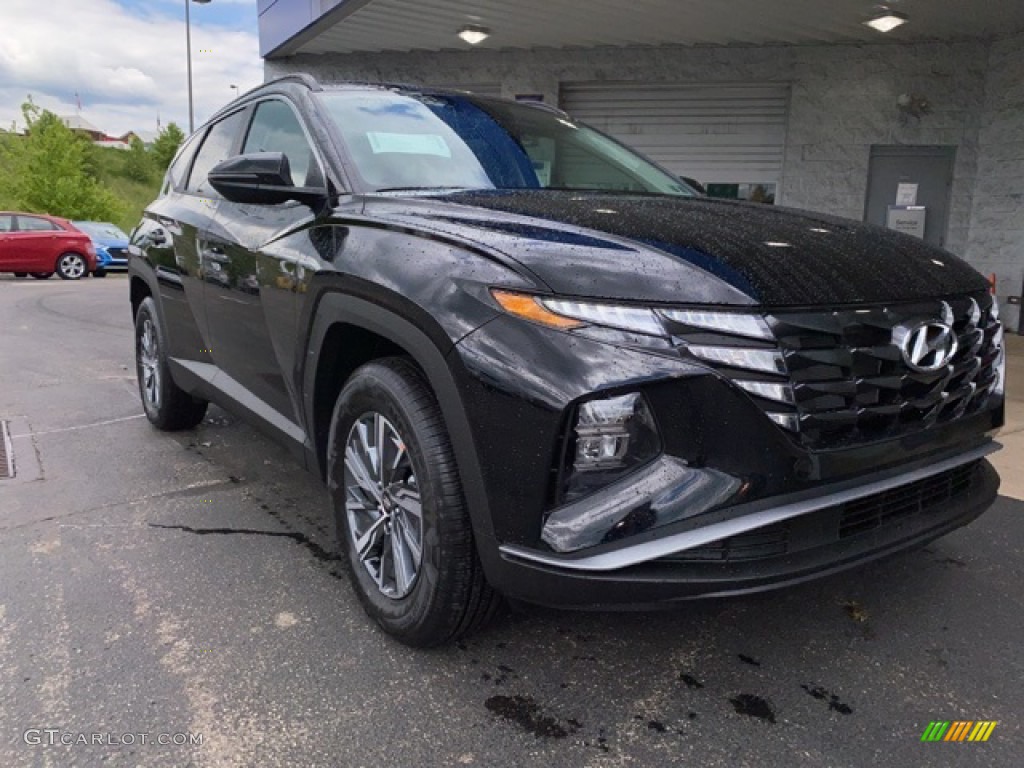 2022 Hyundai Tucson Blue Hybrid AWD Exterior Photos