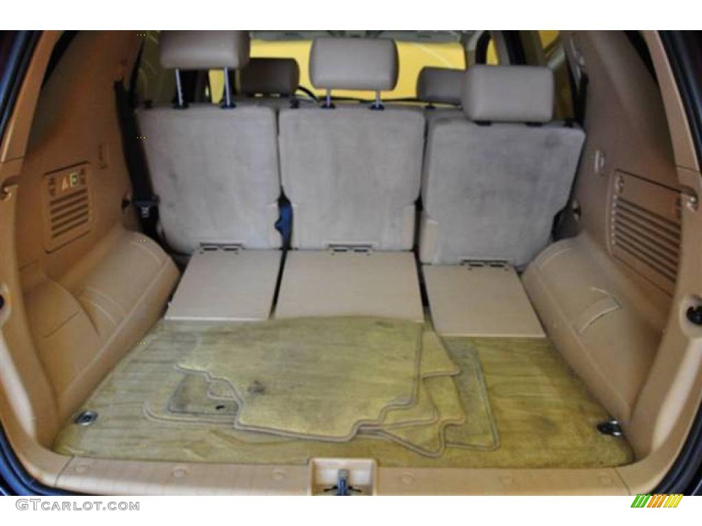 1998 ML 320 4Matic - Ruby Metallic / Sand photo #17