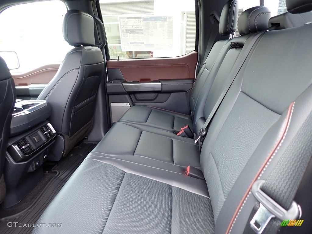 2021 F150 Lariat SuperCrew 4x4 - Space White / Black photo #11