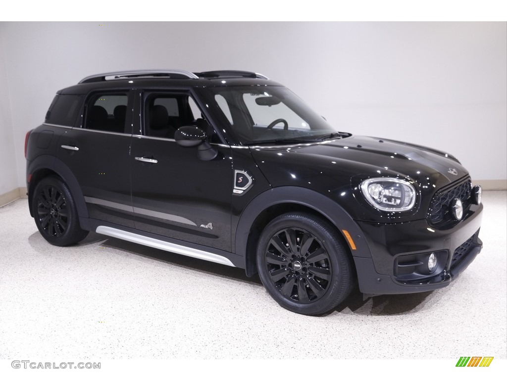 2018 Countryman Cooper S ALL4 - Midnight Black Metallic / Carbon Black photo #1